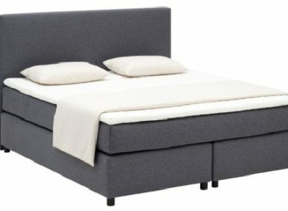 Bed Continental Boxspring Beds Upholstery High Double Leather Textile Bed